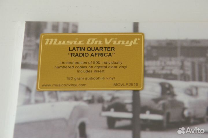 Пластинка Latin Quarter Radio Africa new