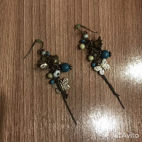Серьги бижутерия