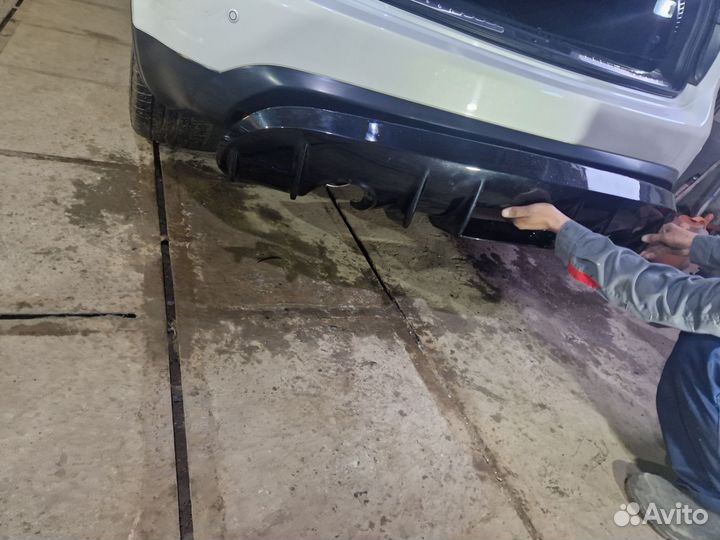 Диффузор заднего бампера infiniti Qx70