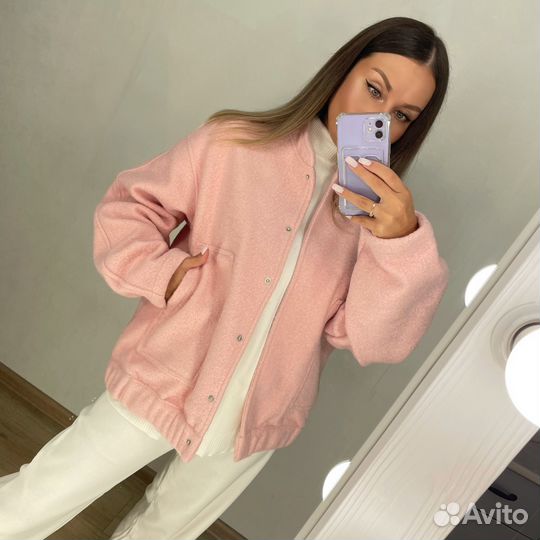 Бомбер женский