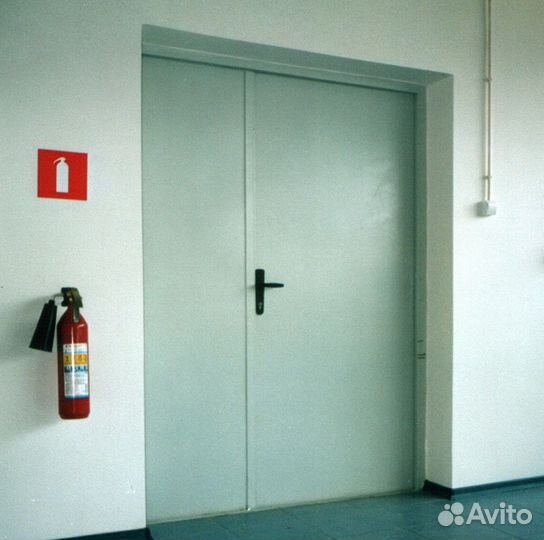 Дверь противопожарная с сертификатом д-10