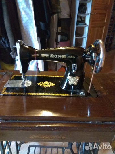 Швейная машина ножная Китайская (как Зингер)