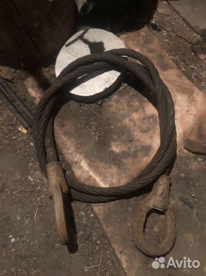 Трос грузовой буксировочный
