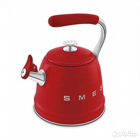 Чайник со свистком Smeg cklw2001(Всё цвета)