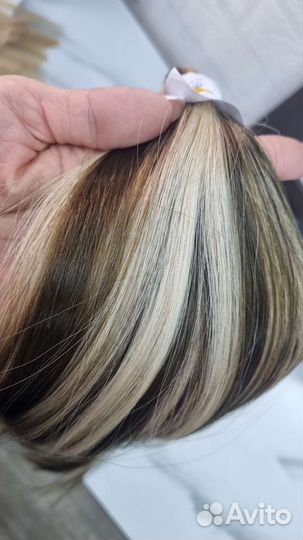 Волосы для наращивания 60 см натуральные