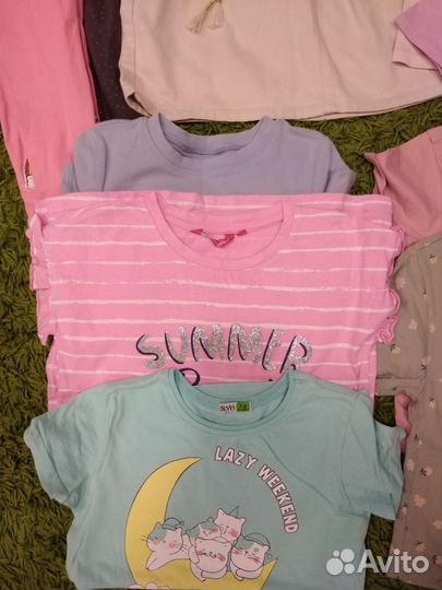 Вещи пакетом на девочку 122