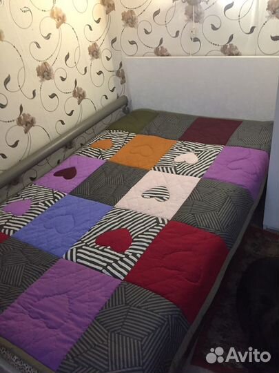 Пример работы: Одеяло печворк.С добрым сердцем