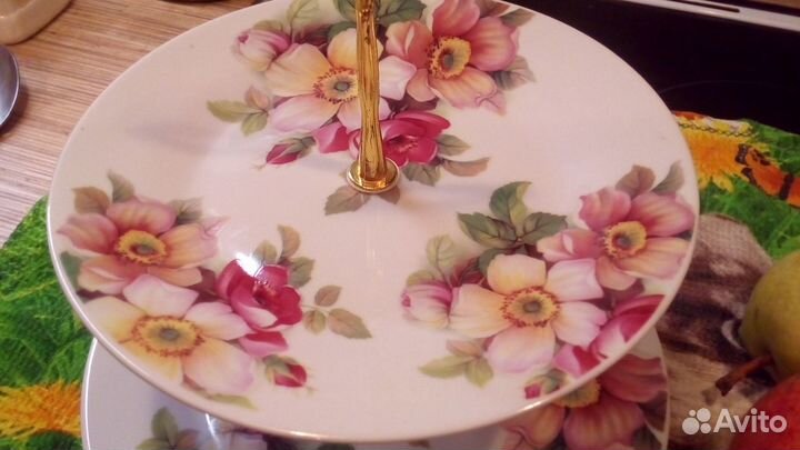 Фруктовница большая 2х ярусная