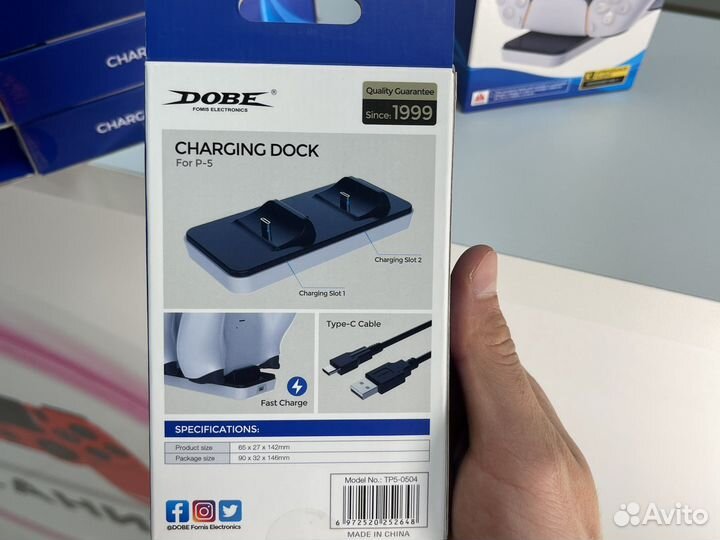 Зарядная станция для геймпадов PlayStation 5