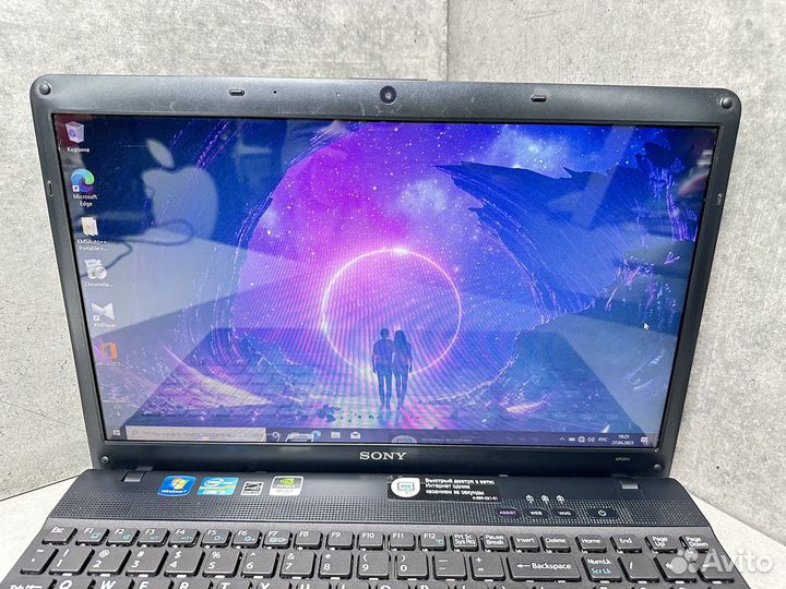 Ноутбук Sony i3 GeForce 410M RAM 4gb SSD 128gb