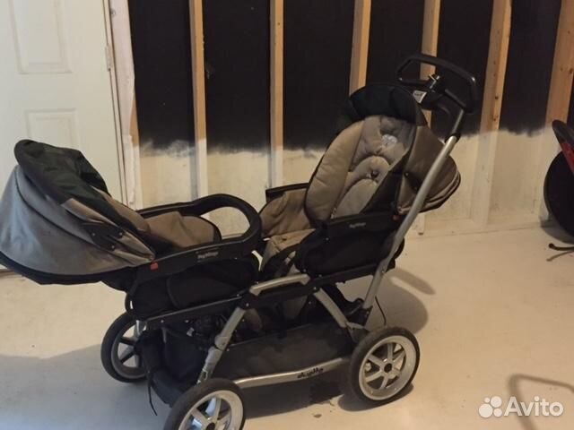 Коляска для двойни