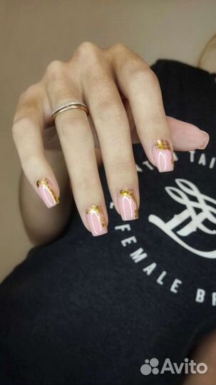 Наращивание ногтей, гель лак, маникюр