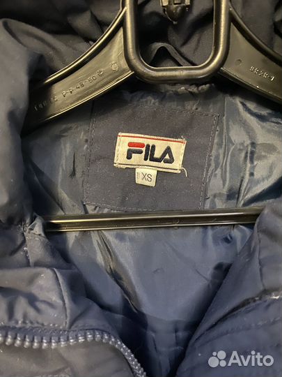 Пуховик fila
