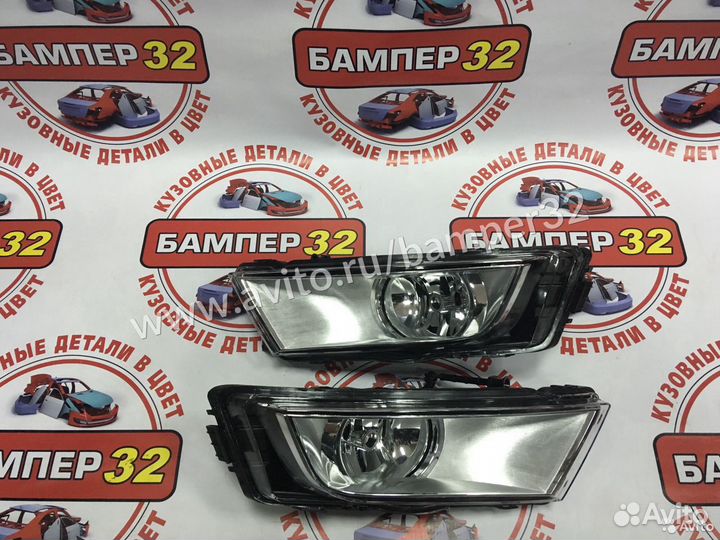 Фары Противотуманные Шкода А7