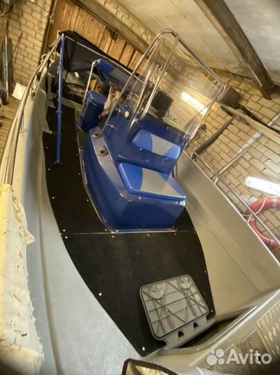 Катер altan 490 с мотором yamaha 50