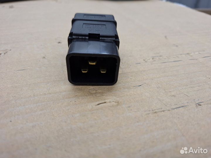 Разъем C20 16A папа