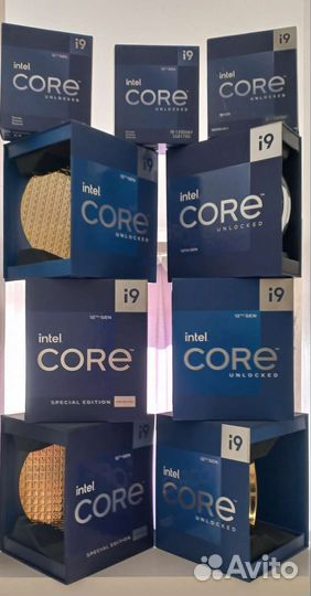 Коробки от процессоров i9 13900K/12900K