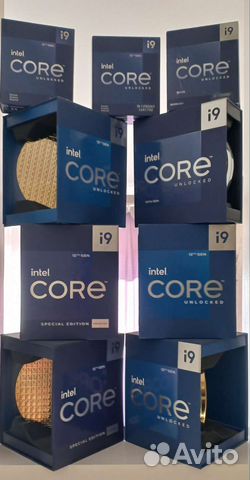 Коробки от процессоров i9 13900K/12900K