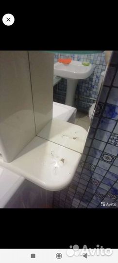 Зеркало шкаф в ванную с подсветкой и розеткой