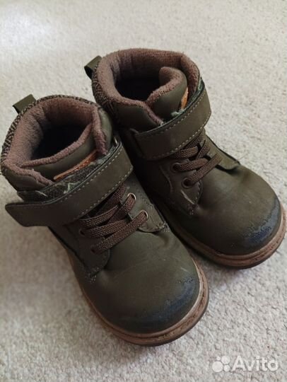 Ботинки демисезонные для мальчика 25