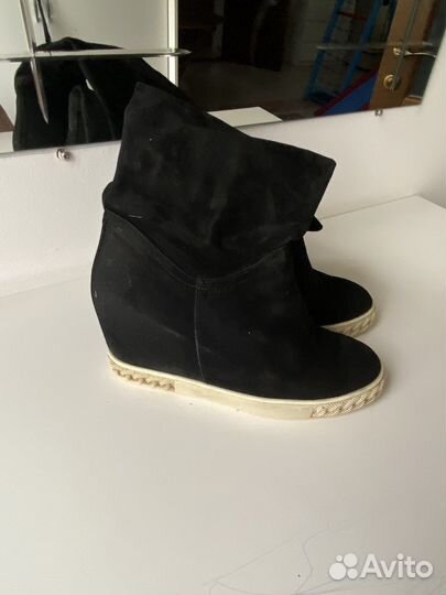 Ботильоны натуральная замша женские 37 размер