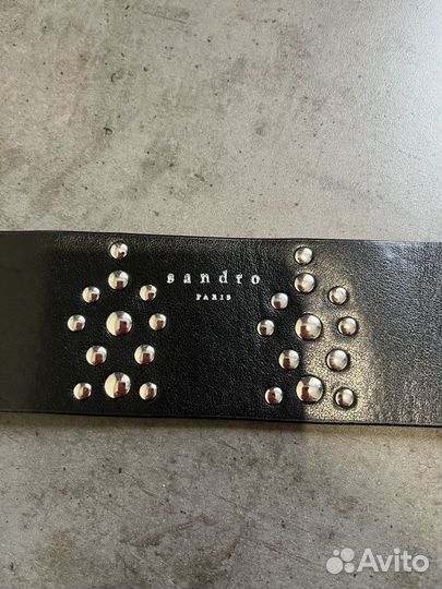 Ремень женский кожаный Sandro