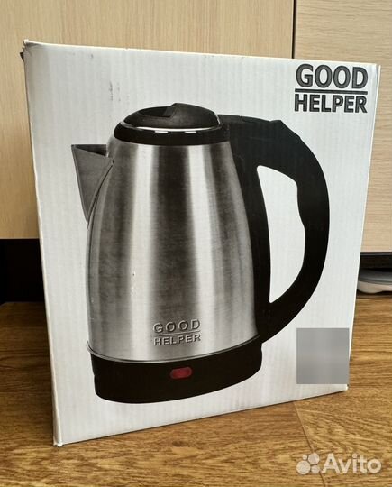 Чайник электрический GoodHelper, гарантия, новый