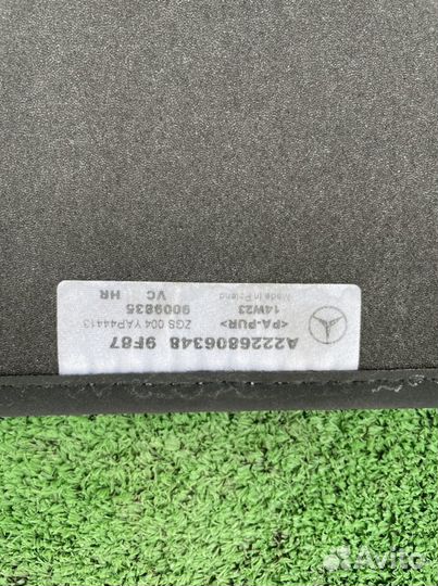 Mercedes s w222 коврики салона AMG оригинал