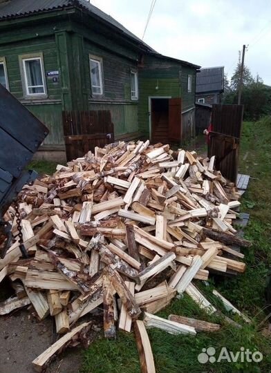 Дрова колотые ольха
