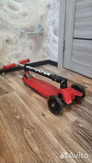 Самокат детский трехколесный и беговел-самокат 2в1