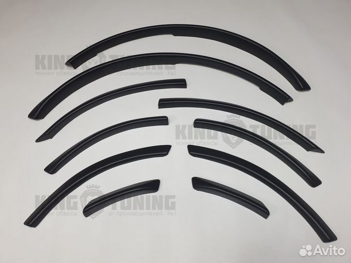 Расширители арок Audi Q7 S Line (Текстурные)