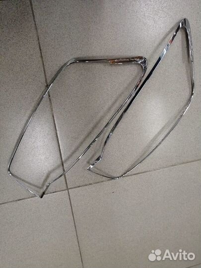 Накладки на фары SsangYong Actyon (2013-2022)