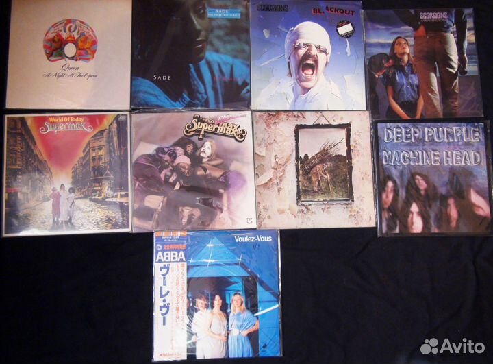 Виниловые пластинки фирменные LP