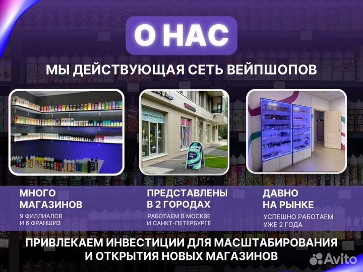 Инвестиции в сеть вейп шопов