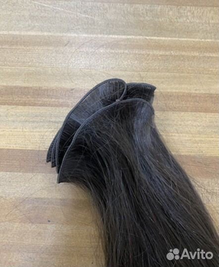 Пошив трессов, волосы на заколках