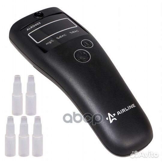 Алкотестер полупроводниковый черный PRO alko003