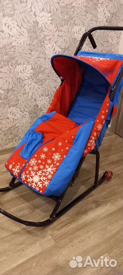 Коляска санки