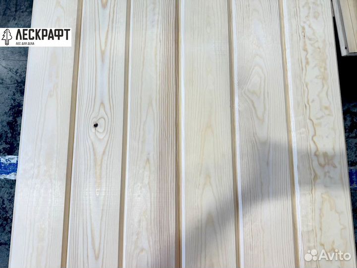 Имитация бруса 20*146*3000 сорт B ангарская сосна