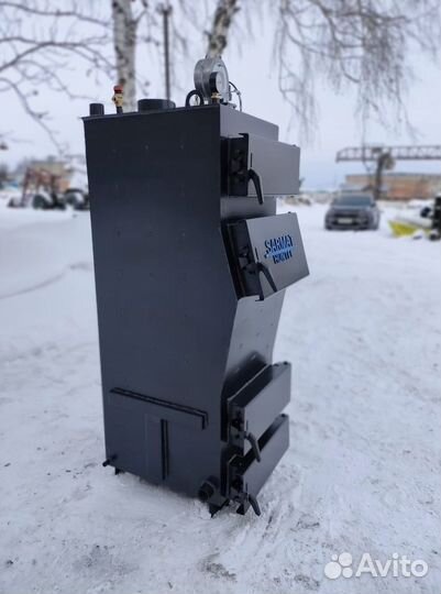 Твердотопливный котел длительного горения