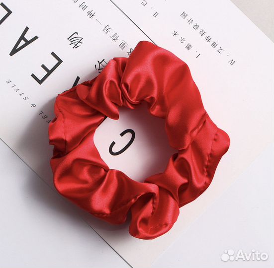 Резинка для волос шелк