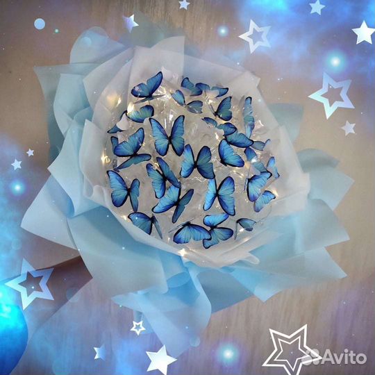 Букет из бабочек