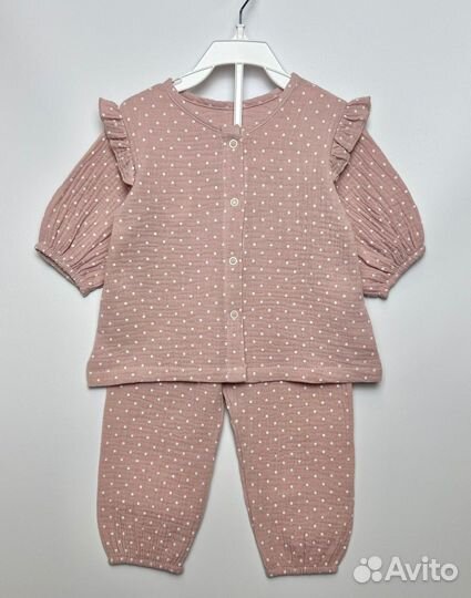 Муслиновый комплект для девочки
