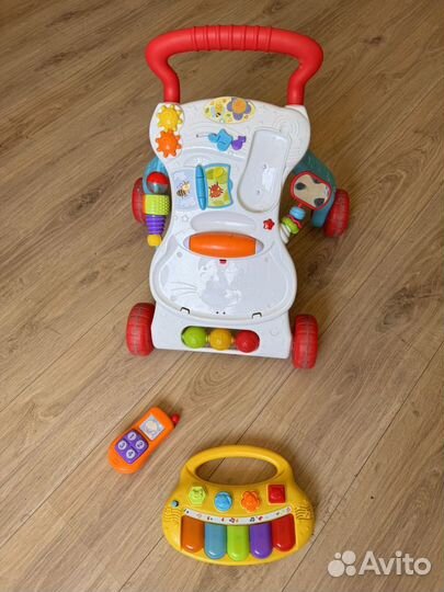 Ходунки каталка детские бизиборд