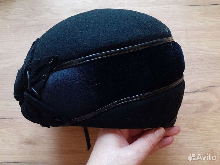 Шляпа фетровая женская