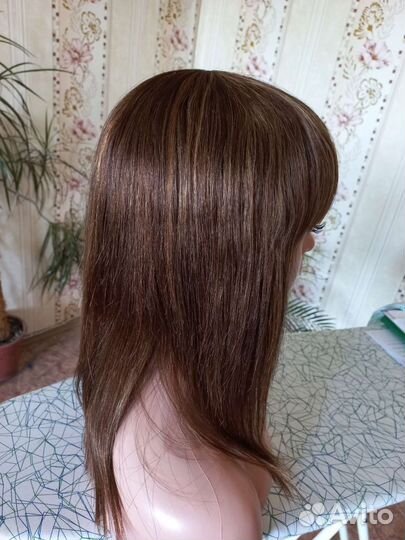 Парик человеческие волосы