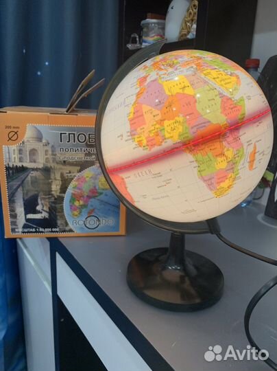 Глобус с подсветкой