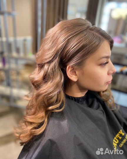 Окрашивания, укладки, стрижки