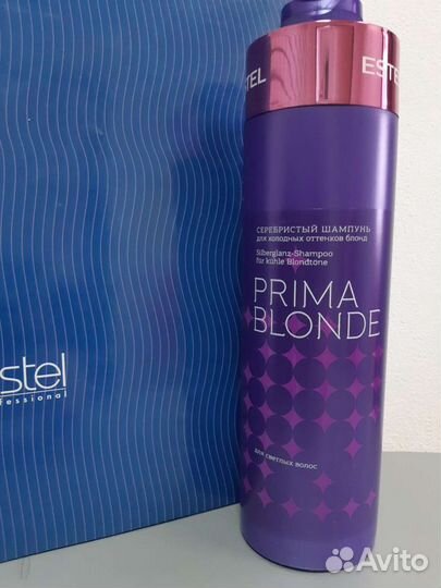 Серебртстый шампунь для блонда 1л
