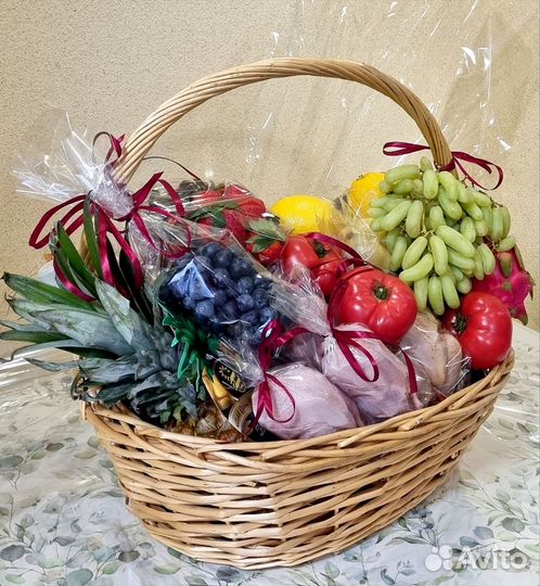 Подарочная фермерская корзина Дари Красиво
