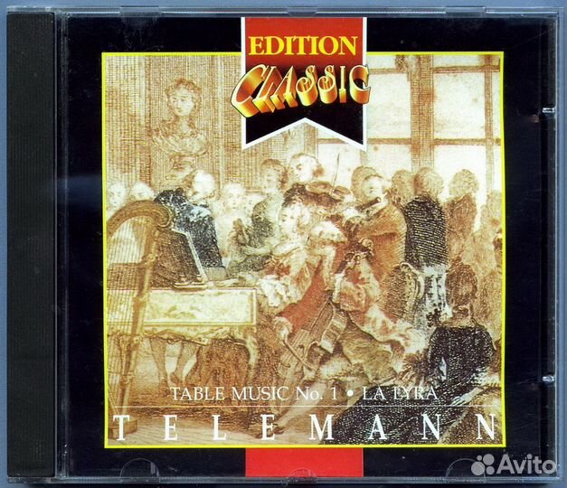 CD. Компакт-диски. Georg Philipp Telemann. Телеман